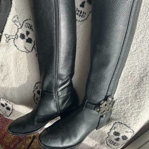 Tory Burch Leather Riding Boots size 8.5